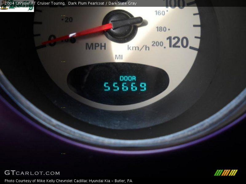 Dark Plum Pearlcoat / Dark Slate Gray 2004 Chrysler PT Cruiser Touring