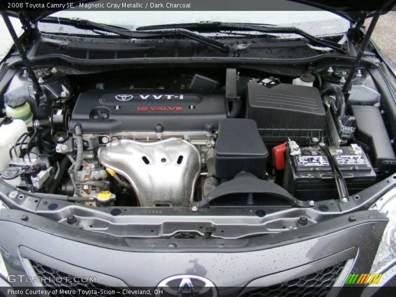 Magnetic Gray Metallic / Dark Charcoal 2008 Toyota Camry SE