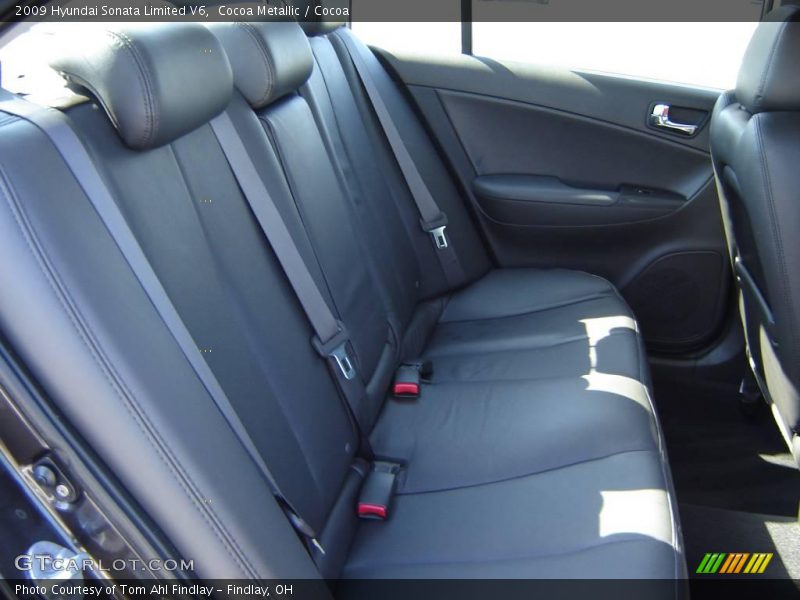 Cocoa Metallic / Cocoa 2009 Hyundai Sonata Limited V6