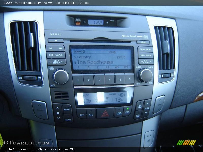 Cocoa Metallic / Cocoa 2009 Hyundai Sonata Limited V6