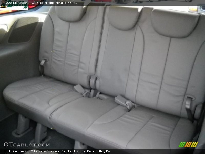 Glacier Blue Metallic / Gray 2008 Kia Sedona LX