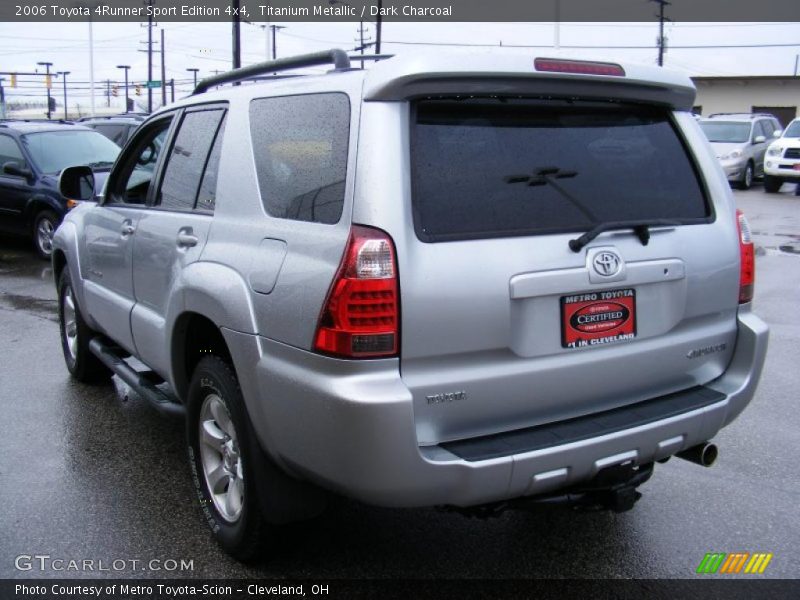 Titanium Metallic / Dark Charcoal 2006 Toyota 4Runner Sport Edition 4x4