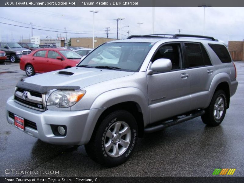Titanium Metallic / Dark Charcoal 2006 Toyota 4Runner Sport Edition 4x4