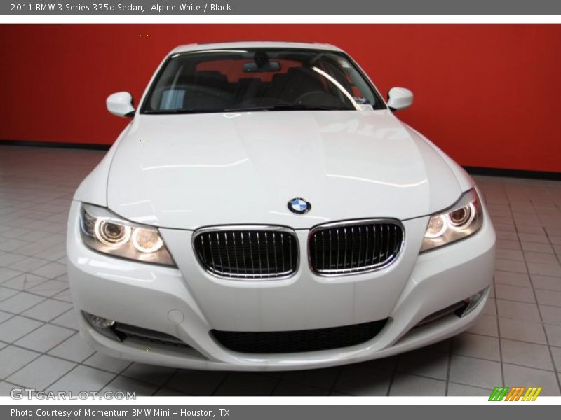 Alpine White / Black 2011 BMW 3 Series 335d Sedan