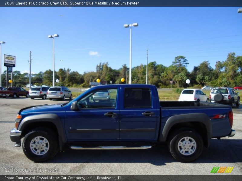  2006 Colorado Crew Cab Superior Blue Metallic