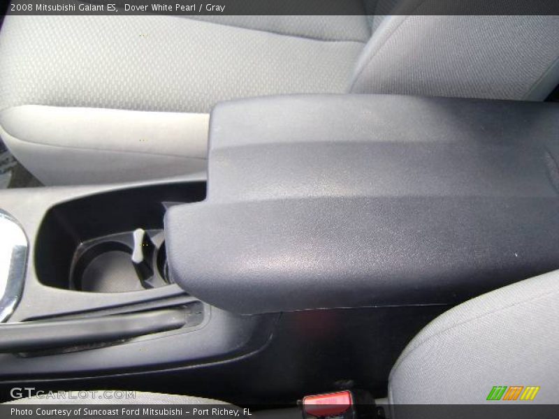 Dover White Pearl / Gray 2008 Mitsubishi Galant ES