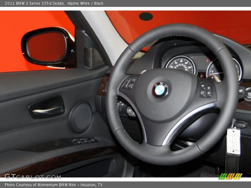 Alpine White / Black 2011 BMW 3 Series 335d Sedan