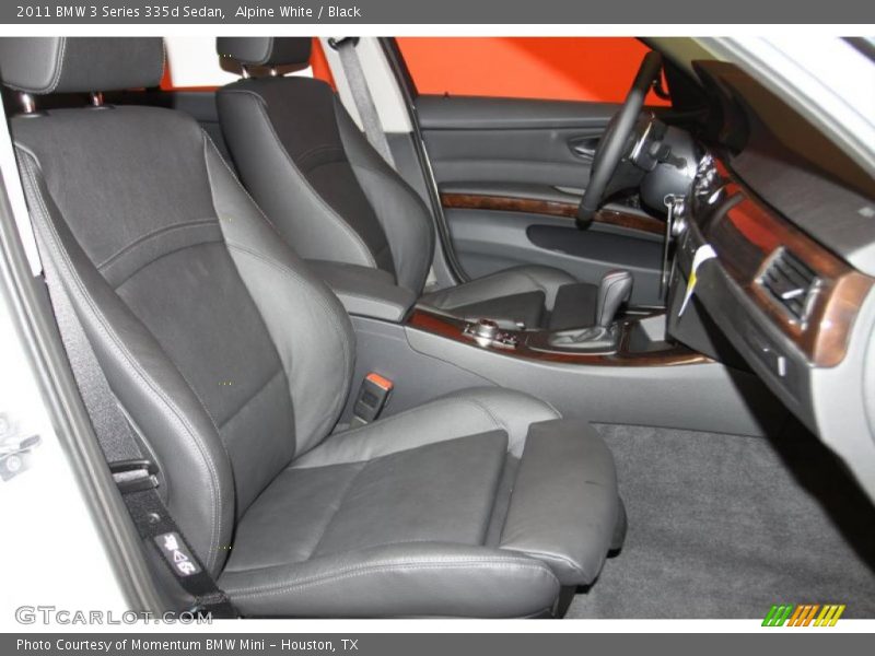 Alpine White / Black 2011 BMW 3 Series 335d Sedan