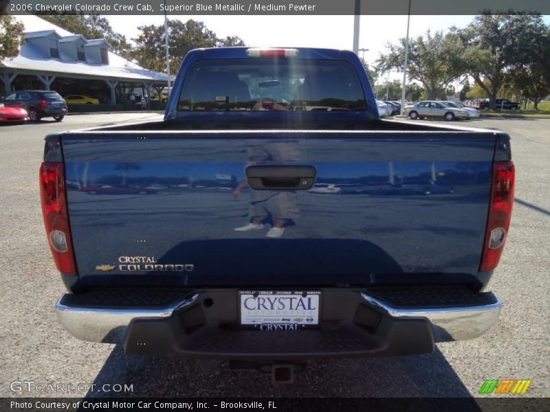 Superior Blue Metallic / Medium Pewter 2006 Chevrolet Colorado Crew Cab