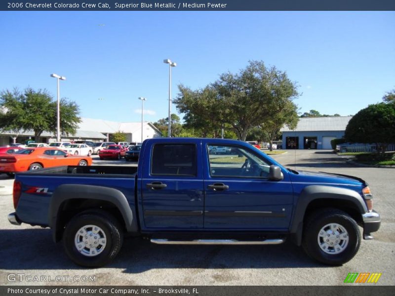 Superior Blue Metallic / Medium Pewter 2006 Chevrolet Colorado Crew Cab