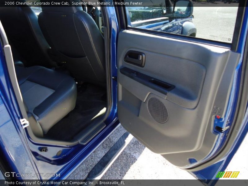 Superior Blue Metallic / Medium Pewter 2006 Chevrolet Colorado Crew Cab