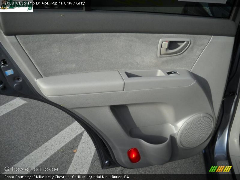 Alpine Gray / Gray 2008 Kia Sorento LX 4x4