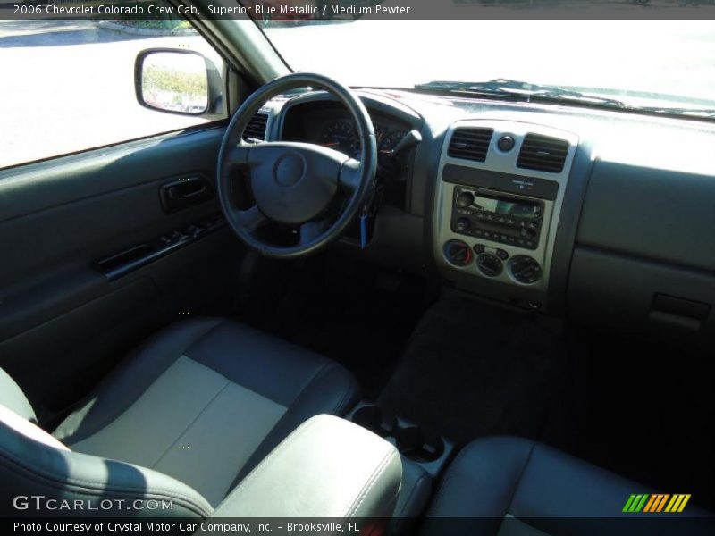 Superior Blue Metallic / Medium Pewter 2006 Chevrolet Colorado Crew Cab