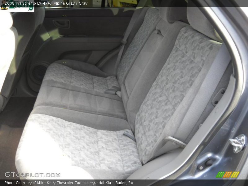 Alpine Gray / Gray 2008 Kia Sorento LX 4x4
