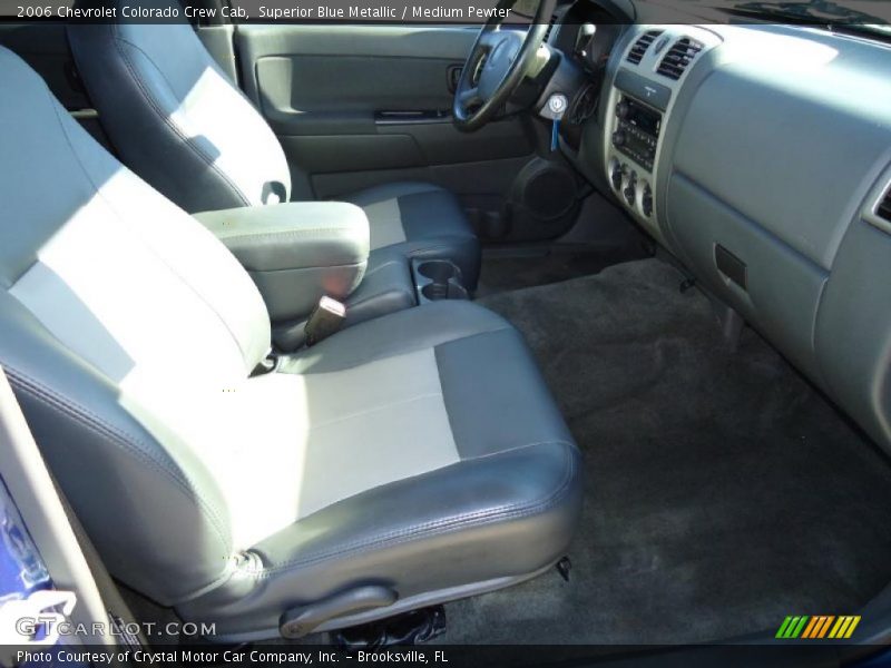 Superior Blue Metallic / Medium Pewter 2006 Chevrolet Colorado Crew Cab