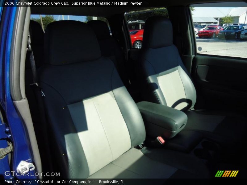 Superior Blue Metallic / Medium Pewter 2006 Chevrolet Colorado Crew Cab