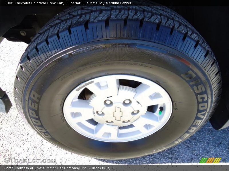 Superior Blue Metallic / Medium Pewter 2006 Chevrolet Colorado Crew Cab