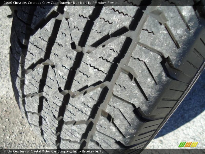 Superior Blue Metallic / Medium Pewter 2006 Chevrolet Colorado Crew Cab