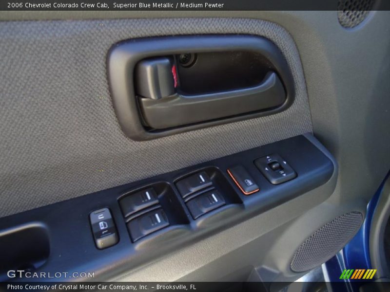 Superior Blue Metallic / Medium Pewter 2006 Chevrolet Colorado Crew Cab