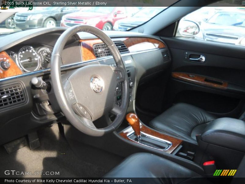 Sterling Silver Metallic / Ebony 2005 Buick LaCrosse CXL