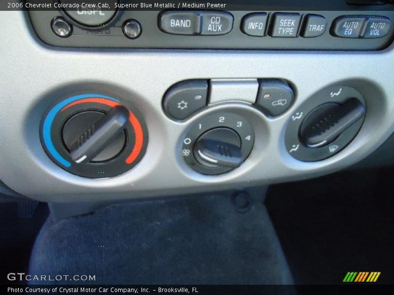Controls of 2006 Colorado Crew Cab