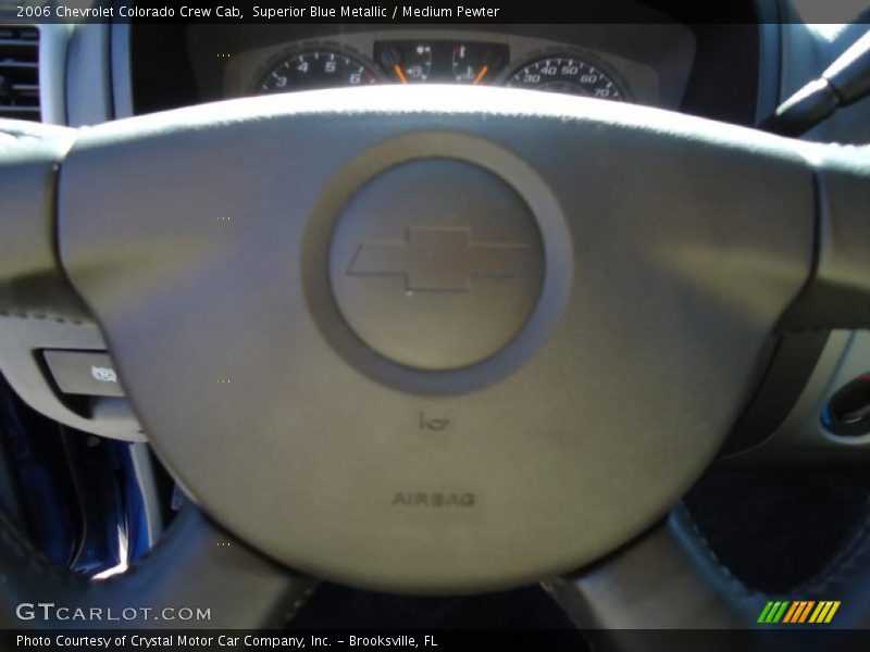 Superior Blue Metallic / Medium Pewter 2006 Chevrolet Colorado Crew Cab