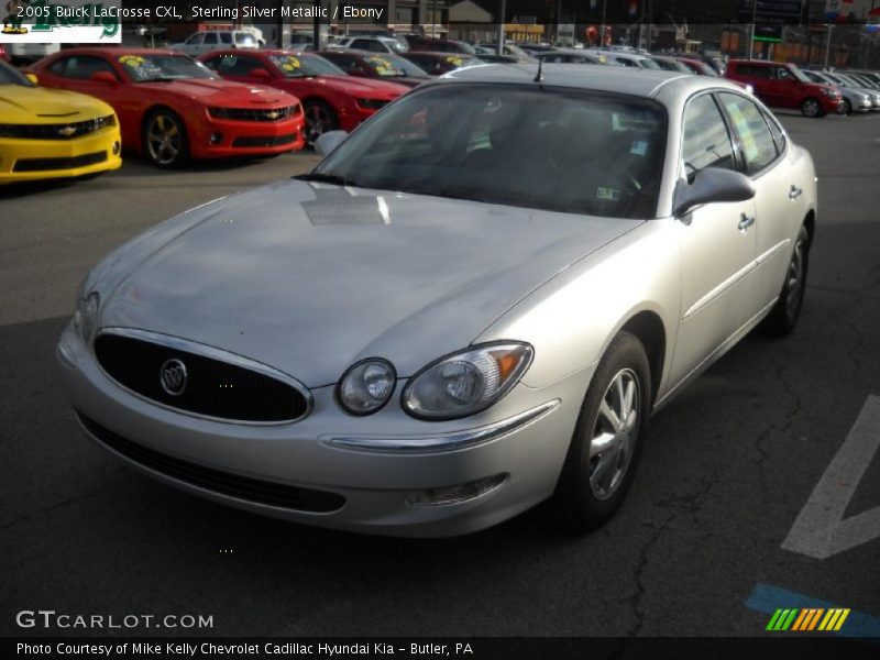 Sterling Silver Metallic / Ebony 2005 Buick LaCrosse CXL