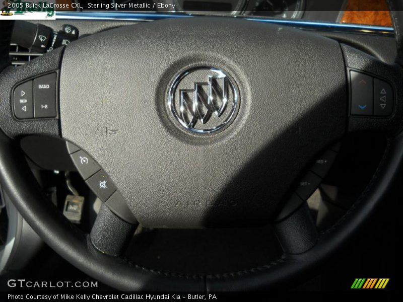 Sterling Silver Metallic / Ebony 2005 Buick LaCrosse CXL
