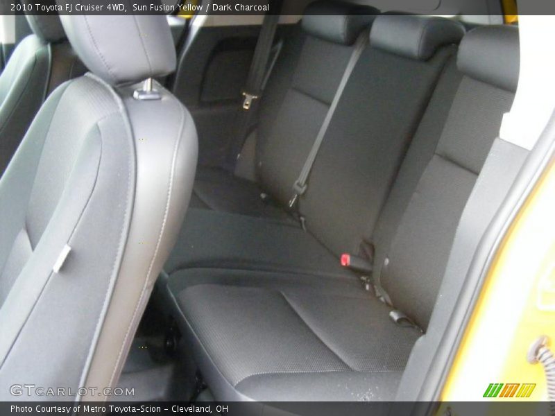 Sun Fusion Yellow / Dark Charcoal 2010 Toyota FJ Cruiser 4WD