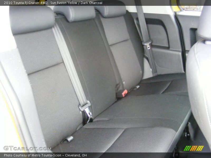 Sun Fusion Yellow / Dark Charcoal 2010 Toyota FJ Cruiser 4WD
