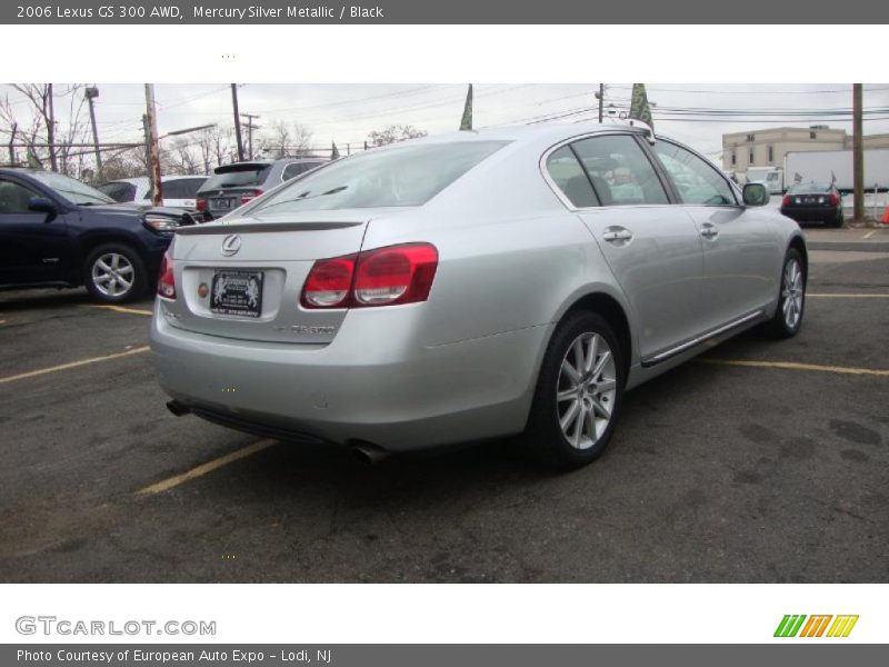 Mercury Silver Metallic / Black 2006 Lexus GS 300 AWD