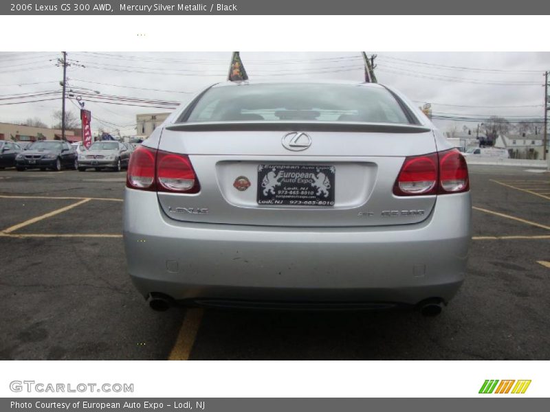 Mercury Silver Metallic / Black 2006 Lexus GS 300 AWD