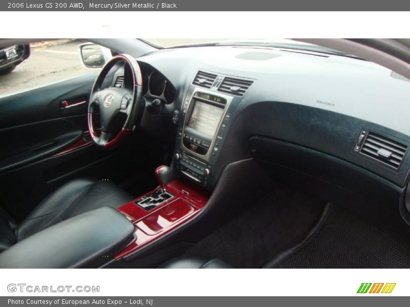 Mercury Silver Metallic / Black 2006 Lexus GS 300 AWD