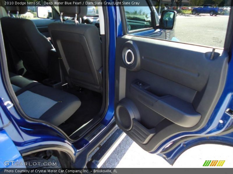 Deep Water Blue Pearl / Dark Slate Gray/Light Slate Gray 2010 Dodge Nitro SE