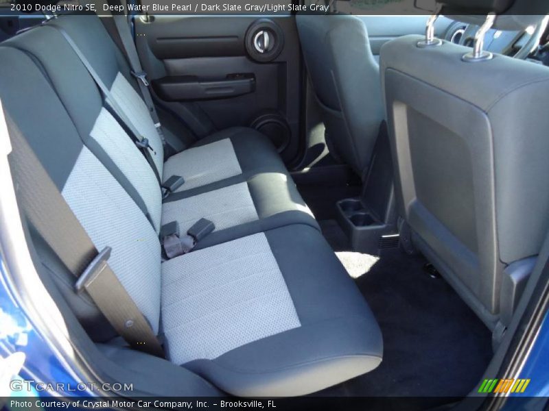Deep Water Blue Pearl / Dark Slate Gray/Light Slate Gray 2010 Dodge Nitro SE