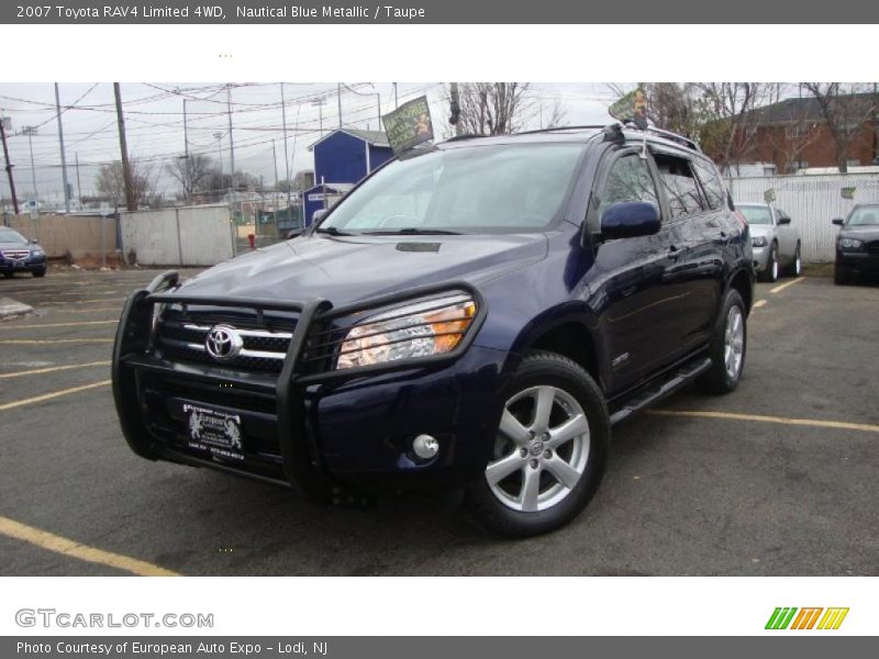 Nautical Blue Metallic / Taupe 2007 Toyota RAV4 Limited 4WD