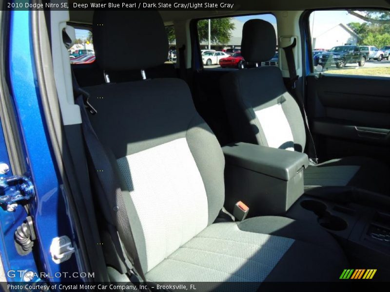 Deep Water Blue Pearl / Dark Slate Gray/Light Slate Gray 2010 Dodge Nitro SE