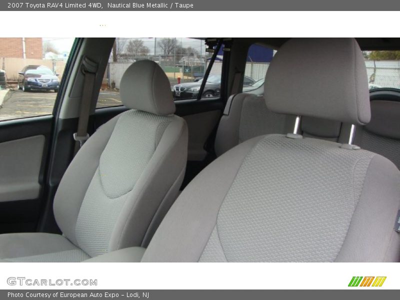 Nautical Blue Metallic / Taupe 2007 Toyota RAV4 Limited 4WD