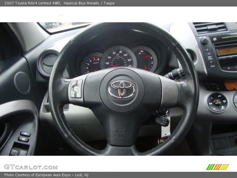 Nautical Blue Metallic / Taupe 2007 Toyota RAV4 Limited 4WD