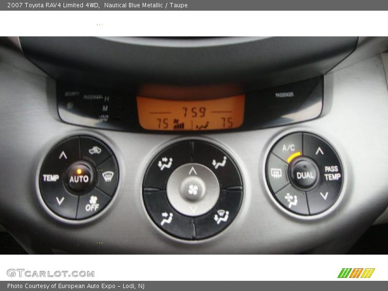 Nautical Blue Metallic / Taupe 2007 Toyota RAV4 Limited 4WD