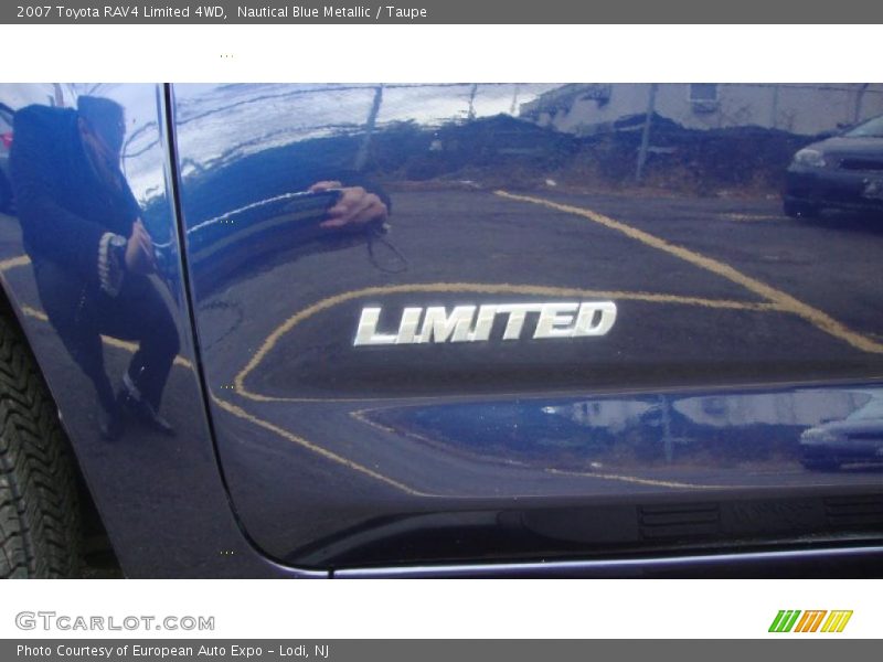 Nautical Blue Metallic / Taupe 2007 Toyota RAV4 Limited 4WD