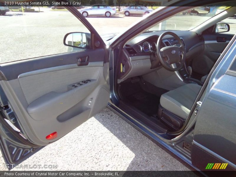 Slate Blue / Gray 2010 Hyundai Sonata GLS