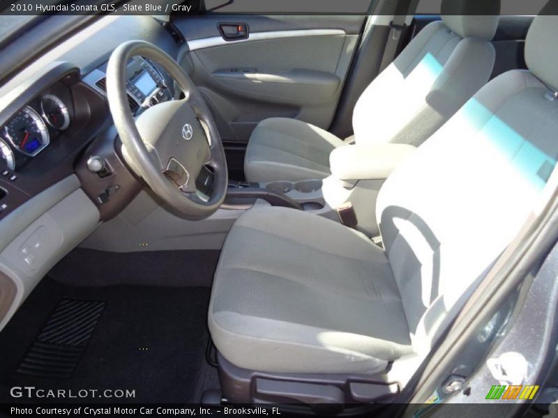 Slate Blue / Gray 2010 Hyundai Sonata GLS