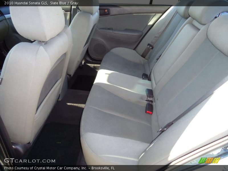 Slate Blue / Gray 2010 Hyundai Sonata GLS