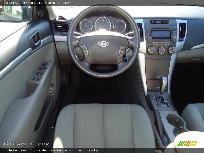 Slate Blue / Gray 2010 Hyundai Sonata GLS