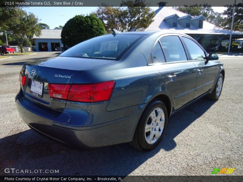 Slate Blue / Gray 2010 Hyundai Sonata GLS
