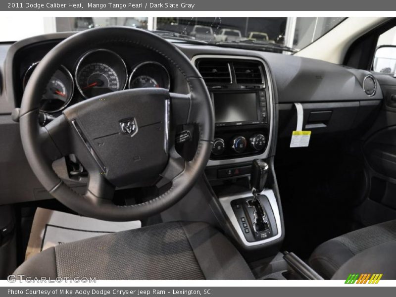 Dark Slate Gray Interior - 2011 Caliber Heat 