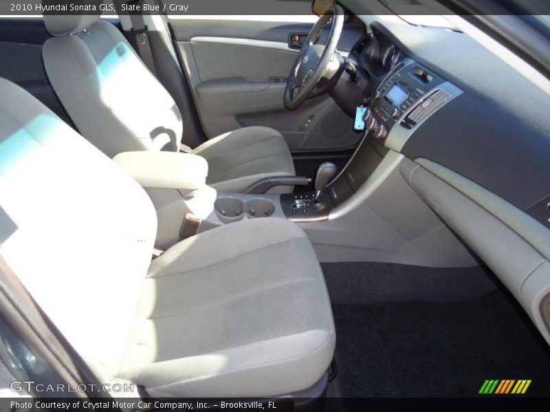Slate Blue / Gray 2010 Hyundai Sonata GLS