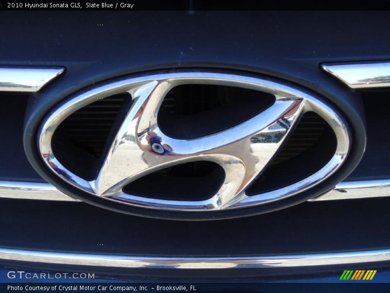 Slate Blue / Gray 2010 Hyundai Sonata GLS