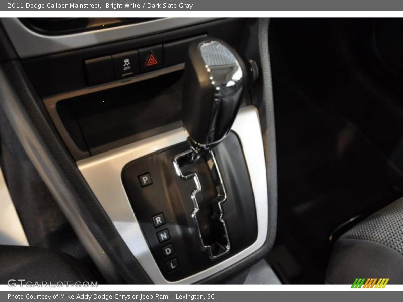 Bright White / Dark Slate Gray 2011 Dodge Caliber Mainstreet